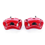 Power Stop 98-02 Chevrolet Prizm Front Red Calipers w/Brackets - Pair