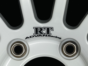 Advan RT Spoke Sticker (Blue) - 2 Pack