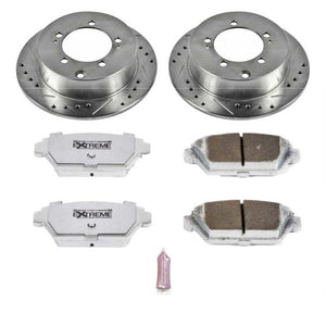 Power Stop 90-94 Eagle Talon Rear Z26 Street Warrior Brake Kit