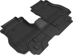 3D MAXpider 2020 Jeep Gladiator Jt Kagu 2nd Row Floormats - Black