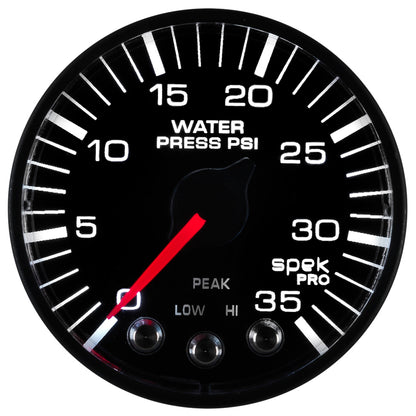 Autometer Spek-Pro 52.4mm 0-35 PSI Digital Stepper Motor Water Pressure Gauge