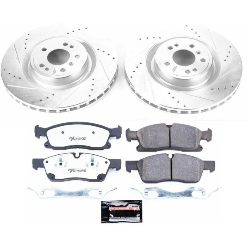 Power Stop 13-16 Mercedes-Benz GL350 Front Z36 Truck & Tow Brake Kit