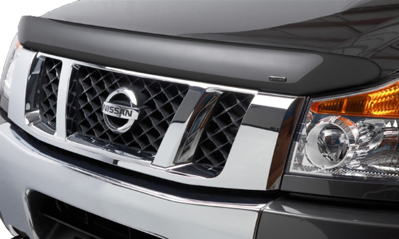 Stampede 2009-2014 Nissan Murano Vigilante Premium Hood Protector - Smoke