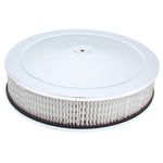 Spectre Air Cleaner 14in. x 3in. / Chrome - Paper