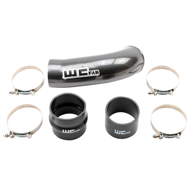 Wehrli 2020-2024 Chevrolet 6.6L L5P Duramax 4in Intake Pipe (Use w/OEM Air Box) - Gloss Black