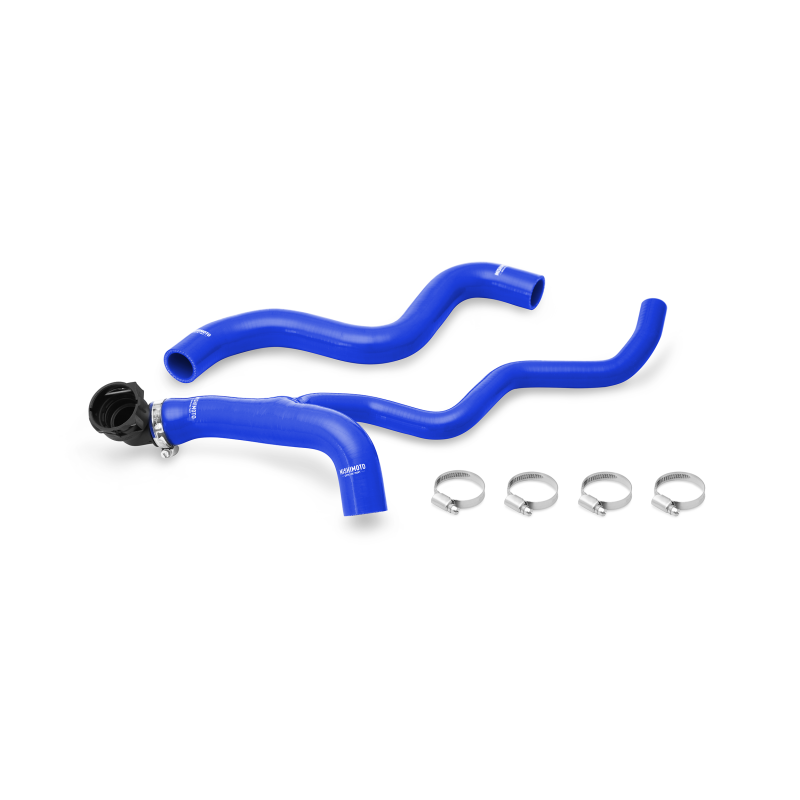 Mishimoto 2012+ Fiat 500 Non-Turbo Blue Silicone Radiator Hose Kit