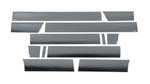 Putco 09-14 Ford F-150 Super Crew 6.5 Short Box - 7in Wide (12pcs) Black Platinum Rocker Panels