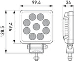 Hella ValueFit LED Work Light PS1000 LED MV CR LT