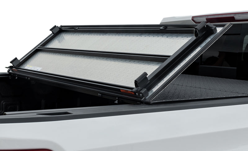 Access LOMAX Pro Series TriFold Cover 02-18 Dodge Ram 1500 5ft7in Bed (w/o Rambox) -Blk Diamond Mist