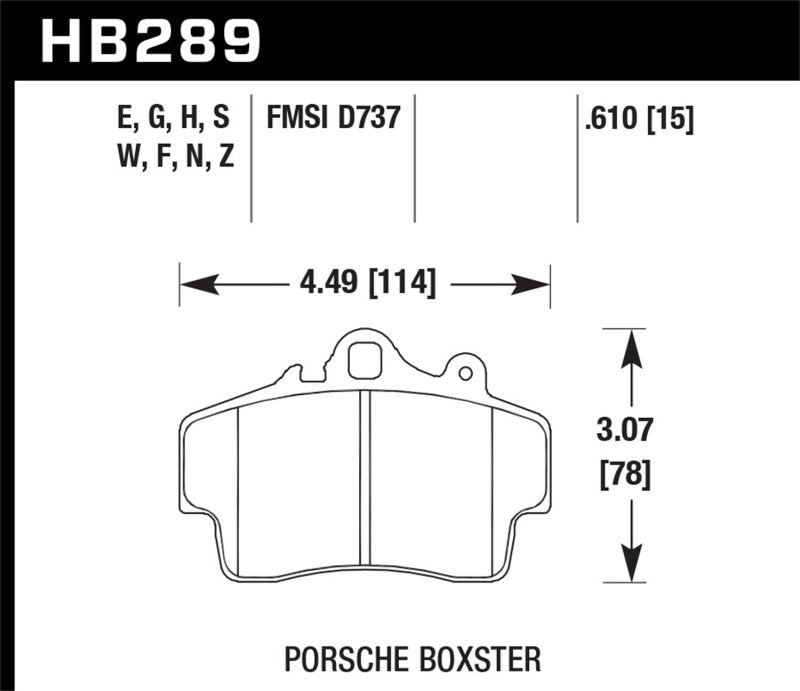 Hawk HP+ Street Brake Pads