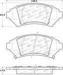 StopTech Street Brake Pads