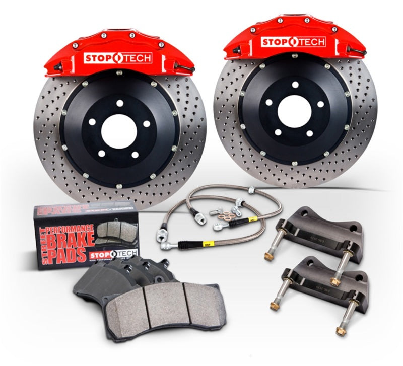 StopTech 89-05 Mazda Miata Front BBK w/ STR-42 Calipers Slotted 280x20.6mm Rotors