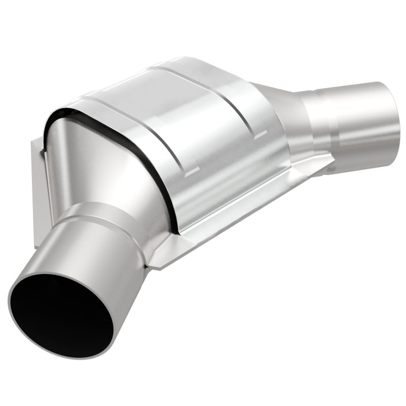 MagnaFlow Universal Catalytic Converter 2.25 Angled In / Out OEM