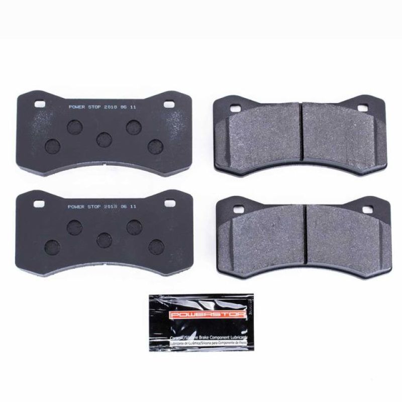 Power Stop Aero 4/6 Radial Mount Track Day SPEC Brake Pads