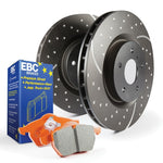 EBC S8 Kits Orangestuff Pads and GD Rotors