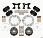 Wilwood Dynapro Lug Mount Dual Rear Dynamic Kit SA Drilled M-W/Lamb Ends .690in Studs