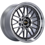 BBS LM 19x9.5 5x120 ET48 Diamond Black Center Diamond Cut Lip Wheel -82mm PFS/Clip Required