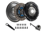 DKM Clutch 2.0 VW/Audi A3 FSI 6 Bolt Sprung Organic MB Clutch w/Steel Flywheel (440 ft/lbs Torque)