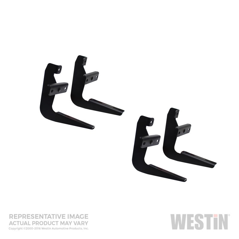 Westin 1999-2007 Chevy Silverado Classic 1500/2500LD Reg Cab Running Board Mount Kit - Black