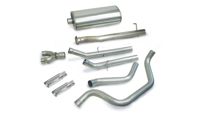 Corsa 1999-2007 Chevrolet Silverado Reg. Cab/Long Bed 1500 4.8L V8 Polished Sport Cat-Back Exhaust