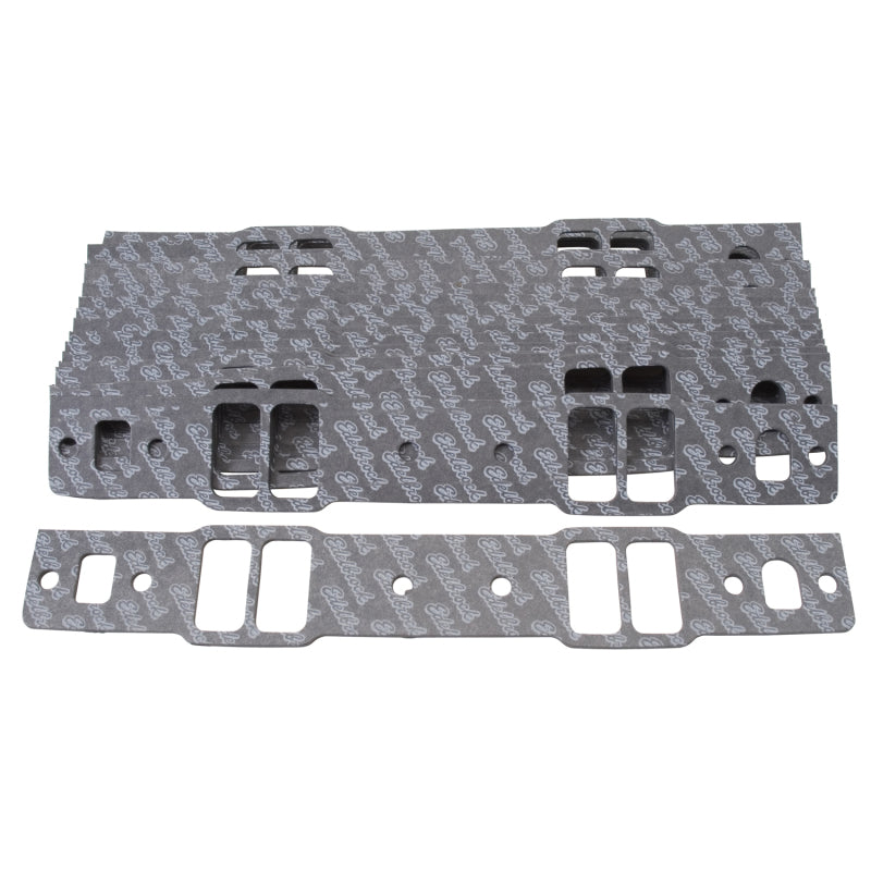 Edelbrock Gasket Kit Intake Manifold SBC 2814 for GM Cast Iron Bowtie Vortec Package of 10