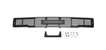 Putco 15-17 Ford F-150 - SS Black Bar Design w/10in Luminix Light Bar Bumper Grille Inserts