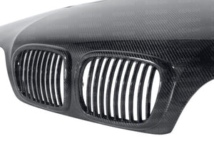 Seibon 97-03 BMW 5 Series 4Dr (E39) GTR-Style Carbon Fiber Hood