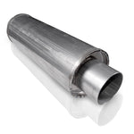 Stainless Works 2.25in VINTAGE ROUND MUFFLER