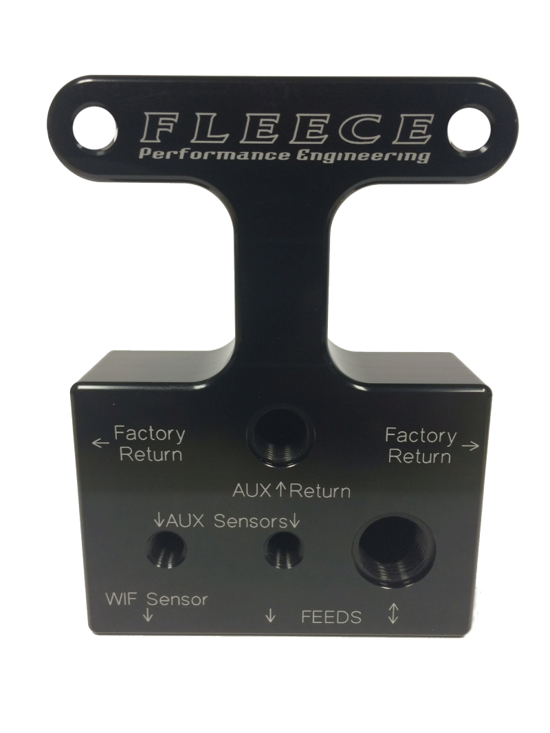 Fleece Performance 07.5-09 Dodge 6.7L Cummins 3rd Gen Fuel Distribution Block