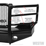 Westin/HDX Bandit 11-16 Ford F-250 / F-350 Front Bumper - Black