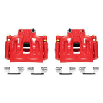 Power Stop 12-17 Chrysler 300 Front Red Calipers w/Brackets - Pair