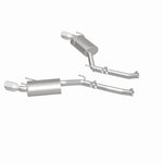 MagnaFlow Axle-Back Stainless Dual Split 4in Polished Tips 10-15 Chevrolet Camaro Convert. 3.6L V6