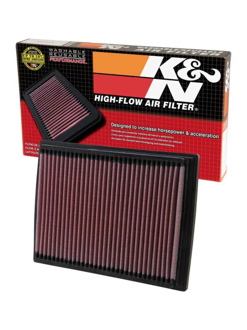 K&N 00-09 Hyundai Coupe/Elantra/Tiburon/Tuscon / 05-10 Kia Drop In Air Filter