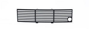 Putco 11-14 Ford F-150 - EcoBoost Bumper Grille Inserts - SS - Black Bar w/ Heater Plug Opening