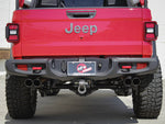 aFe Vulcan Series 3in-2-1/2in 304 SS Cat-Back 2020 Jeep Gladiator (JT) V6-3.6L w/ Black Tips