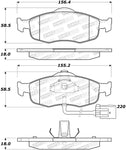 StopTech Street Brake Pads