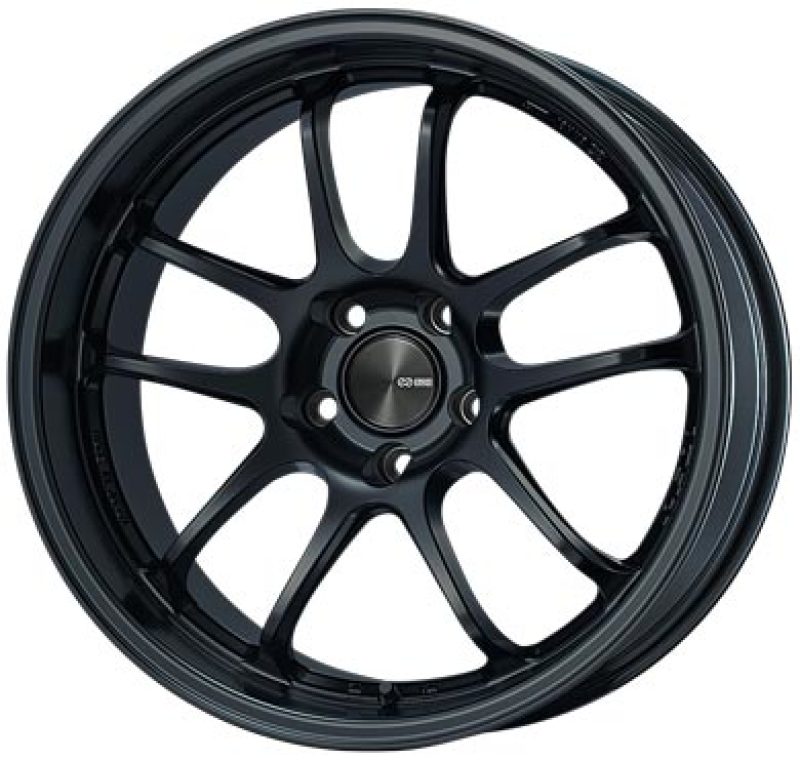 Enkei PF01EVO 17x9.5 0mm Offset 5x114.3 75mm Bore Matte Black Wheel Special Order / No Cancel