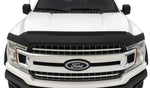 AVS 15-18 Ford F-150 Aeroskin II Textured Low Profile Hood Shield - Black