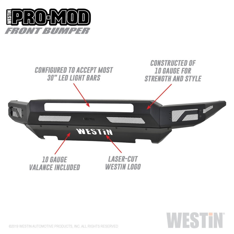 Westin 17-20 Ford F-150 Raptor Pro-Mod Front Bumper