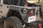 Rugged Ridge XHD Rear Armor Fenders Pair 4 Dr 07-18 Jeep Wrangler JKU