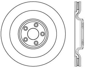 StopTech Slotted & Drilled Sport Brake Rotor