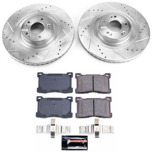 Power Stop 12-16 Hyundai Equus Front Z23 Evolution Sport Brake Kit