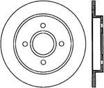 StopTech Power Slot 14-19 Ford Fiesta / 01-07 Ford Focus Slotted Left Rear Cryo Rotor