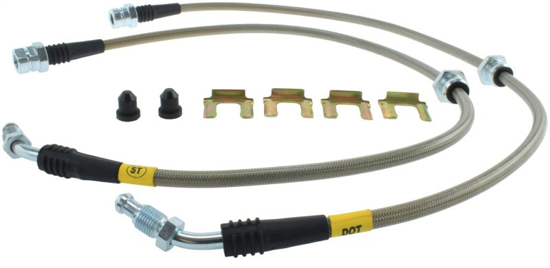 StopTech 04 VW Golf R32 AWD Front Stainless Steel Brake Line Kit