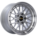 BBS LM 17x9 5x130 ET17 CB71.6 Diamond Silver Center Diamond Cut Lip Wheel