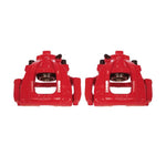 Power Stop 02-06 Mini Cooper Front Red Calipers w/Brackets - Pair