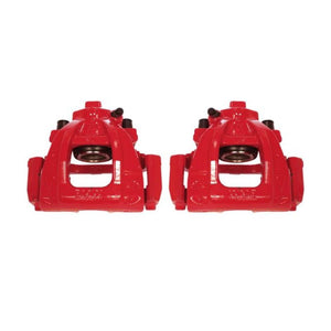 Power Stop 02-06 Mini Cooper Front Red Calipers w/Brackets - Pair