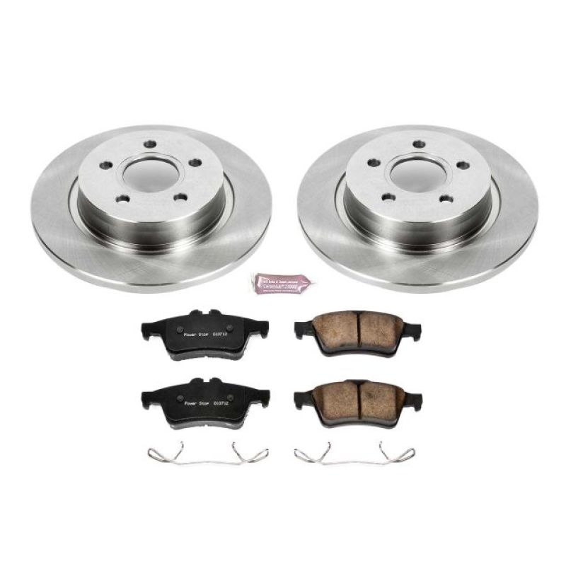 Power Stop 08-13 Volvo C30 Rear Autospecialty Brake Kit