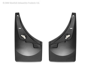 WeatherTech 08-10 Ford F250/350 Superduty No Drill Mudflaps - Black