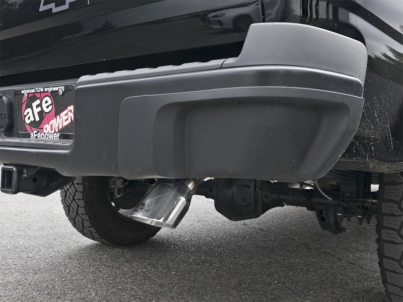 aFe MACH Force-Xp Hi-Tuck 3in. 409 SS C/B Exhaust 15-18 GM Colorado L4-2.5L/V6-3.6L - Polished Tip